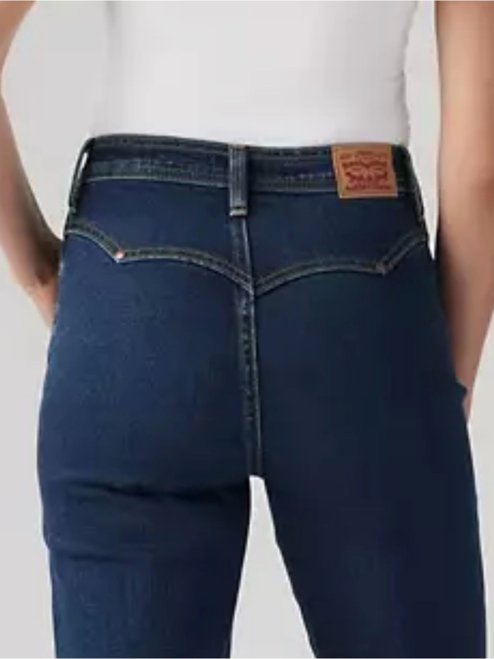 Levis ribcage straight ankle ltd 27